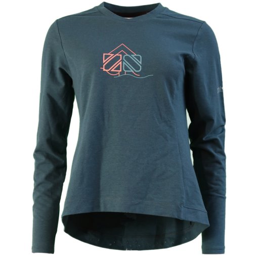 Photo produit de Zimtstern Maillot de VTT Manches Longues Femme - EcoFlowz - deep teal