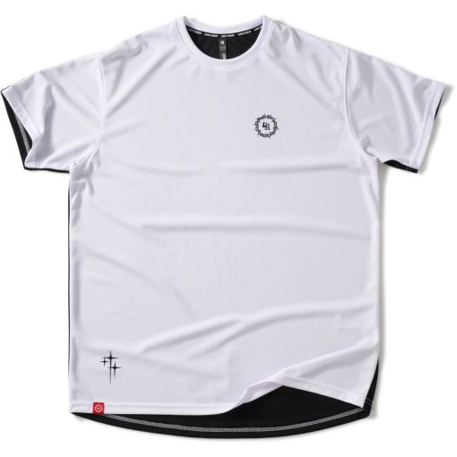 Immagine prodotto da Loose Riders Maglia a Maniche Corte Uomo - C/S Two Tone - 2 Tone White