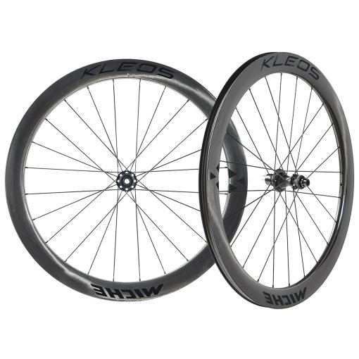 Immagine prodotto da Miche Set di Ruote - Kleos RD 50 - 28&quot; | Carbon | Tubeless | Centerlock - 12x100mm | 12x142mm - nero - Campagnolo ED