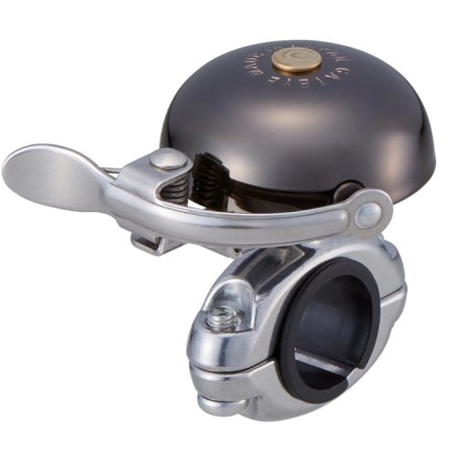 Produktbild von Cat Eye OH-2300B Hibiki Brass Bell Fahrradklingel - Neo Black