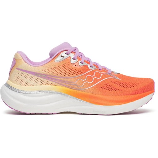 Produktbild von Saucony Ride 19 Laufschuhe Damen - fire/orchid