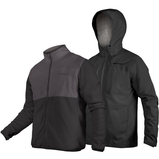 Foto de Endura Chaqueta Impermeable Hombre - Hummvee 3-in-1 - negro