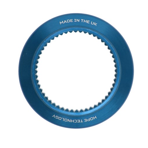 Foto de Hope Adaptador de Centerlock a discos de freno de 6 agujeros - azul