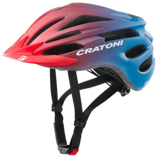 Produktbild von CRATONI Pacer Jr. Jugend Fahrradhelm - rot-blau matt