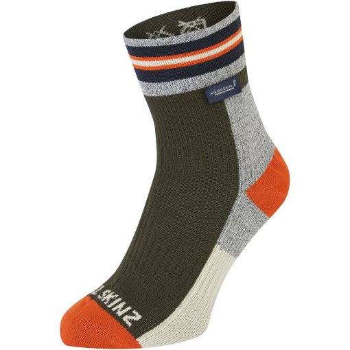 Zdjęcie: SealSkinz Surlingham Wodoodporne Skarpety do Kostek - Olive