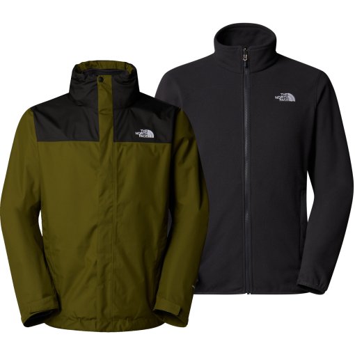 Foto de The North Face Chaqueta 3 en 1 Hombre - Evolve II Triclimate® - Forest Olive/Asphalt Grey