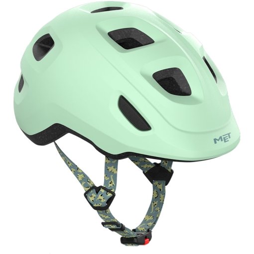 Foto de MET Casco Bicicleta Niño - Hooray - dusted green / matt