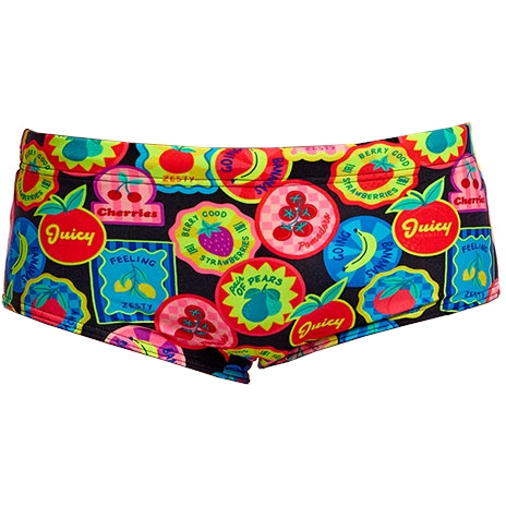 Produktbild von Funky Trunks Sidewinder Eco Trunks Badehose Jungen - Berry Good