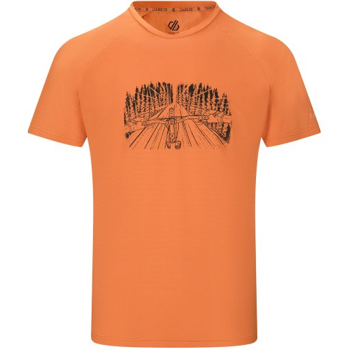 Produktbild von Dare 2b Tech II T-Shirt Herren - ZRU Burnt Orange