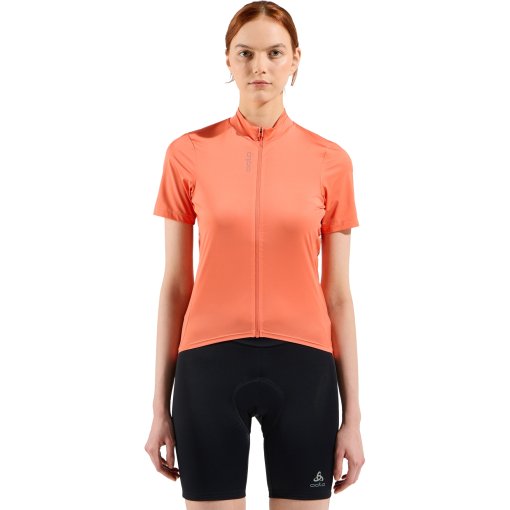 Photo produit de Odlo Maillot Manches Courtes Femme - Zeroweight Chill-Tec - living coral