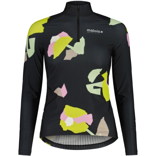 Foto de Maloja Camiseta de Manga Larga Mujer - MonvisoM. Nordic Race Aero - deep black fieldflower 1114