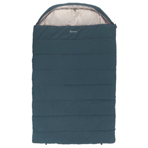 Photo produit de Outwell Sac de couchage - Campion Lux Double - Fermeture éclair à gauche - bleu