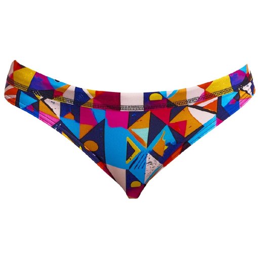 Productfoto van Funkita Sports Eco Bikini-slipjes voor dames - Broken Blox
