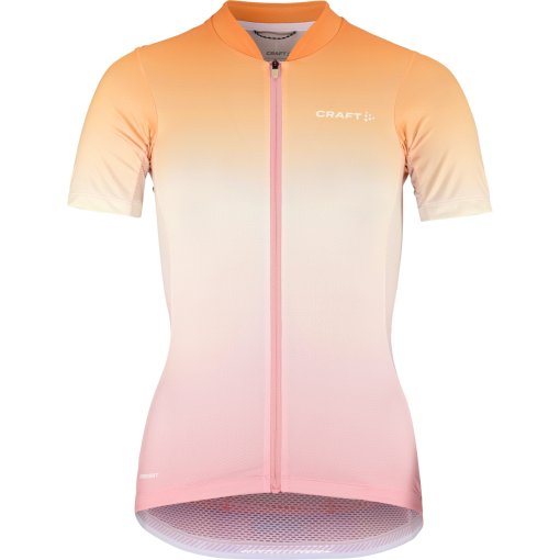 Productfoto van CRAFT ADV Endur Graphic Fietsshirt met Korte Mouwen Dames - Peony/Multi