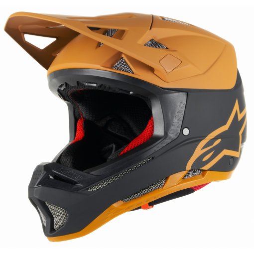 Foto de Alpinestars Casco - Missile Tech - Racer - black/dark gold matt