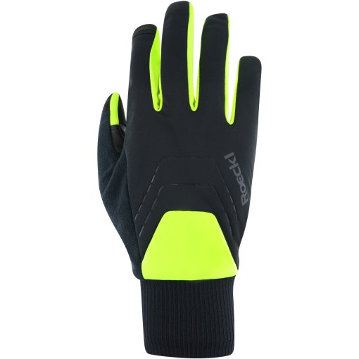 Foto de Roeckl Sports Guantes Ciclismo - Rofan 3 - black/fluo yellow 9210
