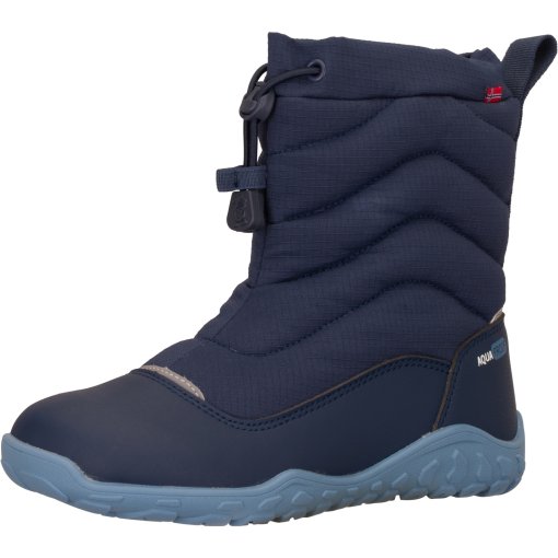Produktbild von Trollkids Rosfjord Barefoot Winter Wanderschuhe Kinder - Mystic Blue/Shadow Blue