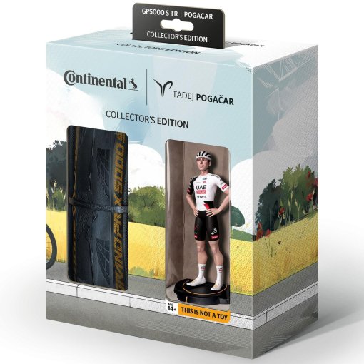 Picture of Continental Grand Prix 5000 S TR Folding Tire - Pogačar Ltd Collector&#039;s Edition - 30 - 622 | black