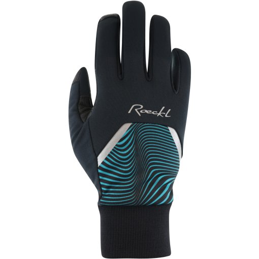 Foto de Roeckl Sports Guantes Ciclismo Mujer - Wirsberg - black/lapis 9520