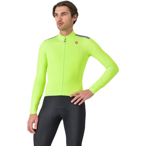 Foto de Castelli Maillot de Manga Larga Hombre - Puro 4 - electric lime 383