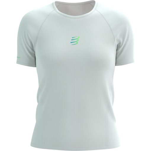 Produktbild von Compressport Trail Racing T-Shirt Damen - star white