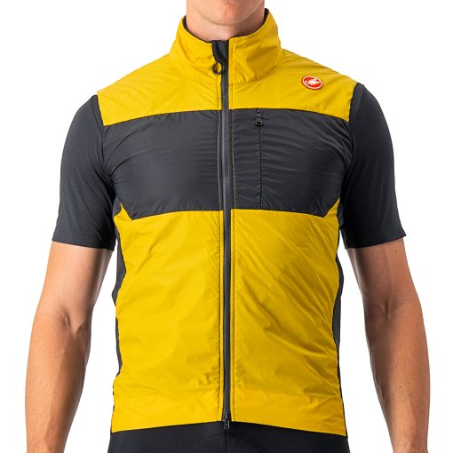 Foto de Castelli Chaleco Hombre - Unlimited Puffy - goldenrod/dark grey 755