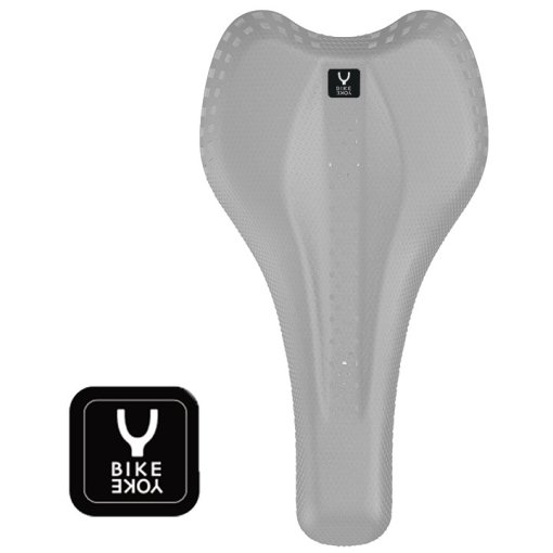 Produktbild von BikeYoke Sagma 3D Gummi-Logo - schwarz