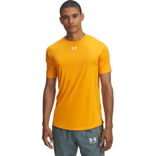 Foto de Under Armour Camiseta de Manga Corta Hombre - UA Challenger Pro - Squad Orange/White