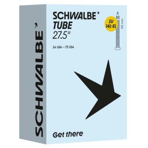 Billede af Schwalbe Inner Tube - No. 14L-EL (Extra Light) | 27.5&quot; - 54/75-584 | SV 60mm