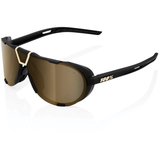 Foto de 100% Gafas - Westcraft - Soft Tact Black - Soft Gold Mirror | Clear