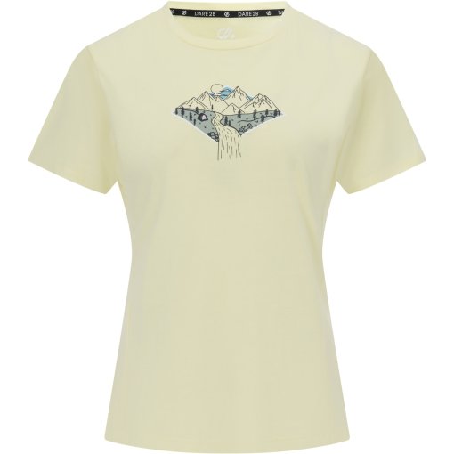 Productfoto van Dare 2b Tranquility III T-Shirt Dames - ZKI Wax Yellow