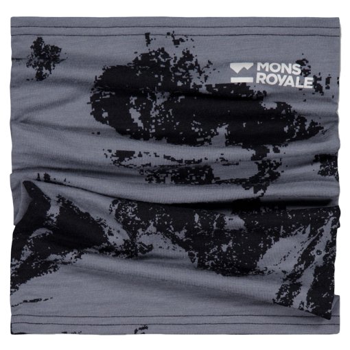 Foto de Mons Royale Braga de Cuello - Daily Dose Merino - mtn pixel grey