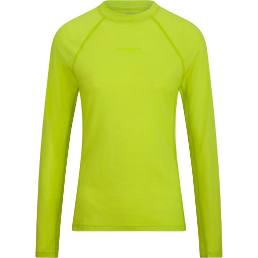 Photo produit de CEP T-Shirt Manches Longues Femme - Core Run Merino Base - lime