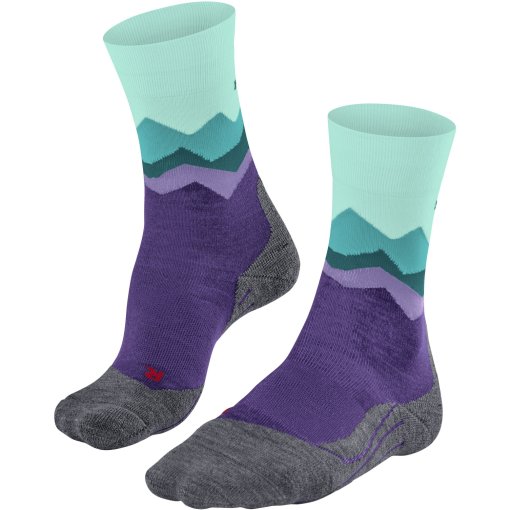 Foto de Falke Calcetines de Trekking Mujer - TK2 Explore Crest - amethyst 8683