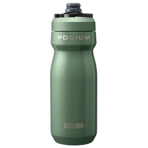 Image of CamelBak Podium Steel VSS Insulated Bike Bottle 530ml - moss