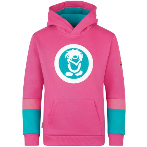 Foto de Trollkids Sudadera con Capucha Niño - Troll XT - Bright Berry/Dark Turquoise/Light Magenta