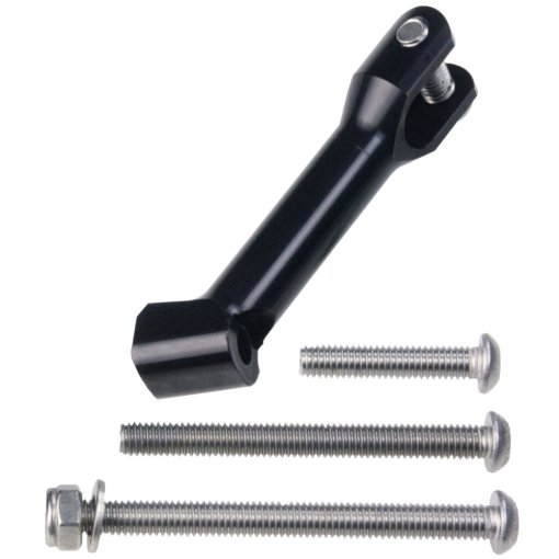 Image of SON Headlight Bracket Aluminum - long 45x52mm