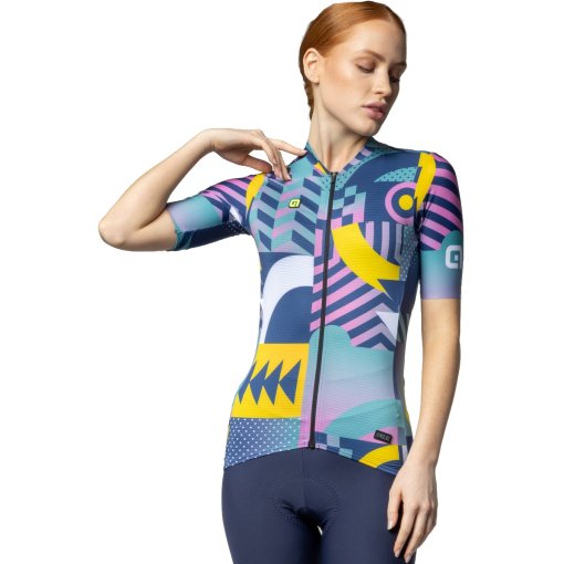 Foto de Alé Maillot de Manga Corta Mujer - PR-E Games - rosa