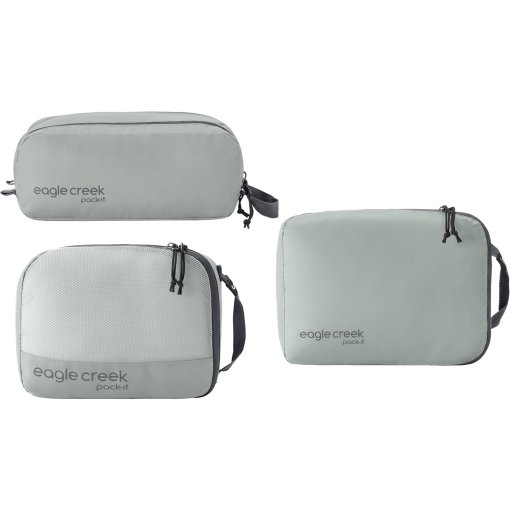 Productfoto van Eagle Creek Pack-It™ Overnight Bagage-organizer set - storm grey