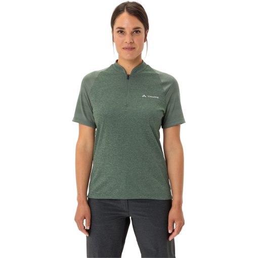 Foto de Vaude Camiseta de Manga Corta Mujer - Tamaro Half Zip IV - agave