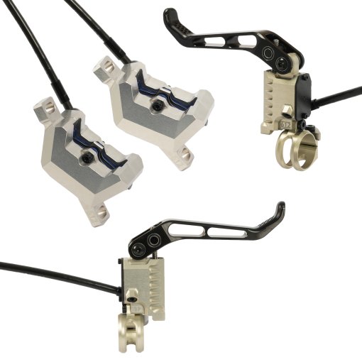 Produktbild von 612 Parts DIE BREMSE RS Scheibenbremsen Set - silber