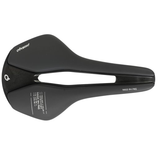 Prologo Nago R4 PAS Nack 147 Saddle - Hard Black | BIKE24