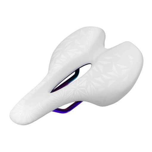 Picture of Supacaz Ignite Titanium Saddle - 143 mm - Ghost