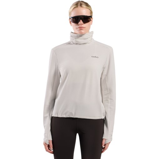 Foto de Odlo Camiseta Running Mujer - Essentials Thermal Turtleneck - gardenia