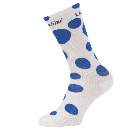 Immagine prodotto da Santini Calze - La Vuelta Polka Dot RE652HP25LVKOM - bluette BL