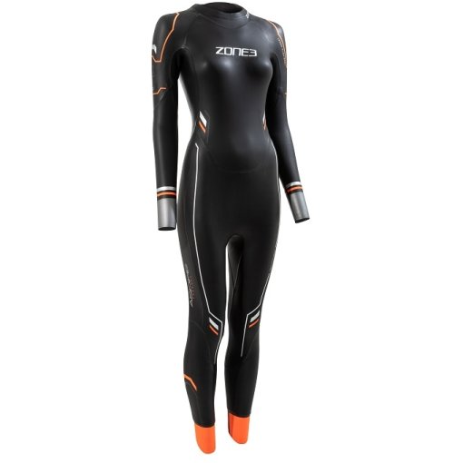 Foto de Zone3 Neopreno Mujer - Thermal Aspire - negro/naranja