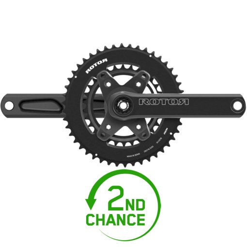 Produktbild von Rotor Aldhu Kurbelgarnitur - 50/34 Zähne - Sonderangebot - B-Ware