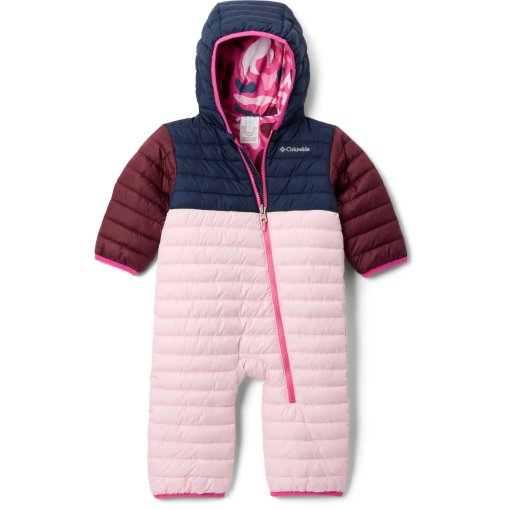 Immagine prodotto da Columbia Tuta da Neve Reversibile Bambini - Powder Lite II - Satin Pink/Collegiate Navy/Rich Wine