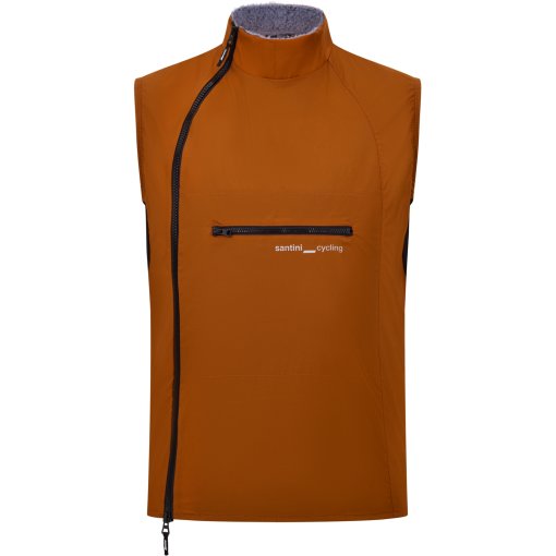 Photo produit de Santini Alpha Veste coupe-vent isolante unisexe - ruggine RU