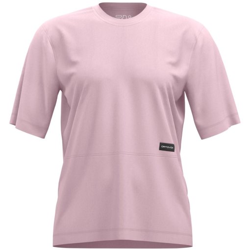 Picture of Ortovox 185 Merino Patch T-Shirt Women - dawn rose
